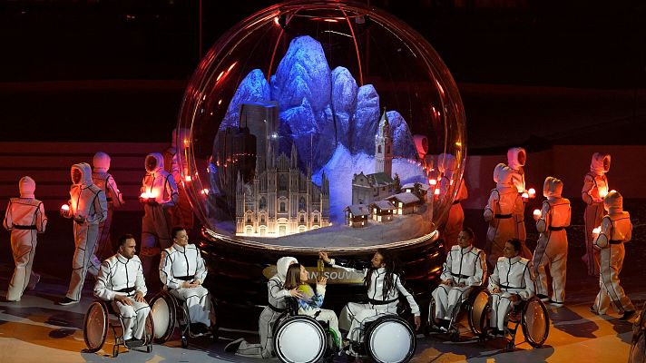  - Los mejores momentos de la ceremonia de clausura de los Juegos Paralímpicos de Invierno de Milano Cortina 2026