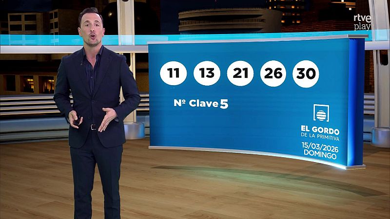 Sorteo de la Bonoloto y El Gordo de la Primitiva: 15/03/2026 - Loterías | Ver