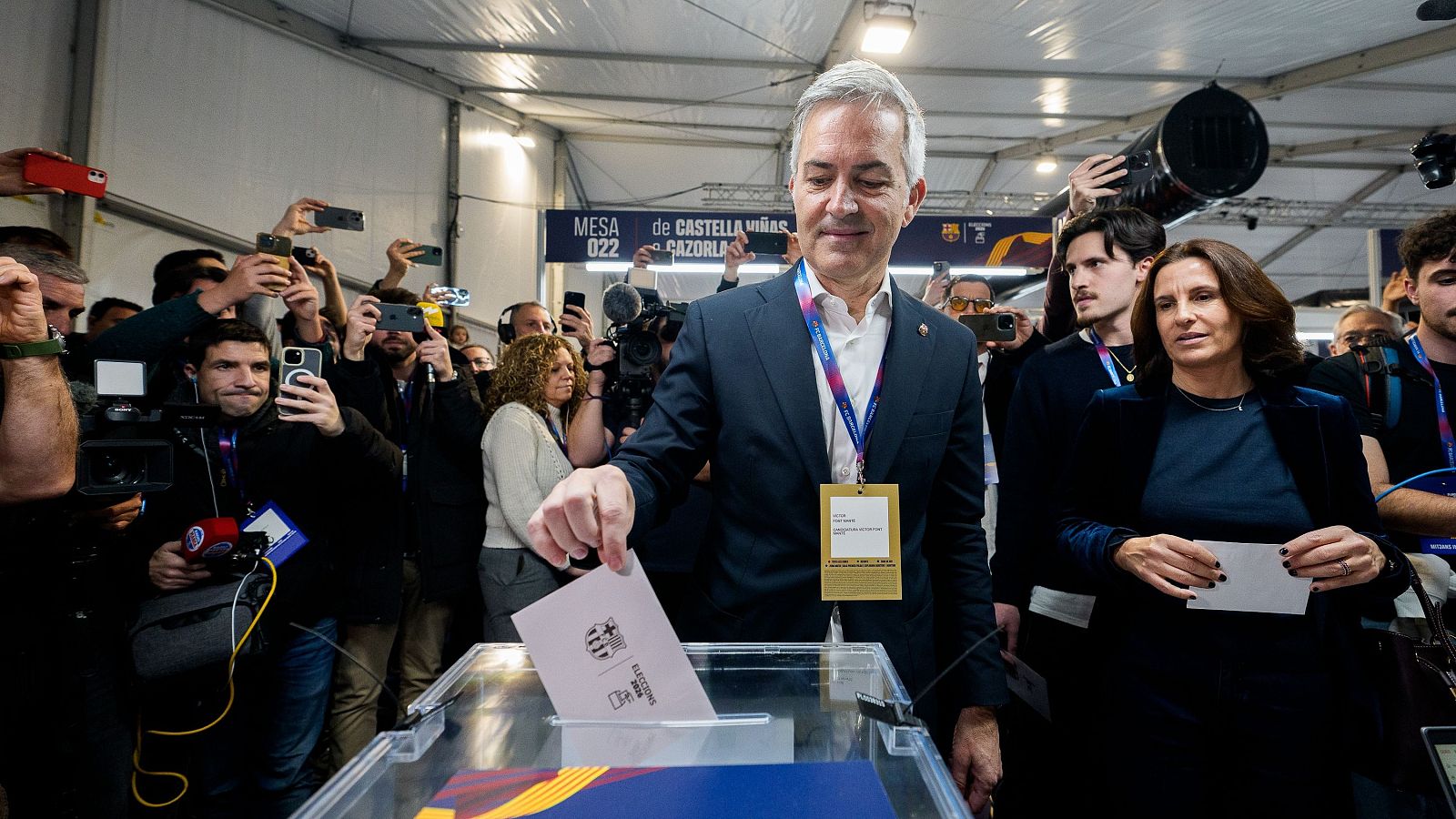 Font habla tras perder las elecciones a presidente del Barcelona - Fútbol | Ver