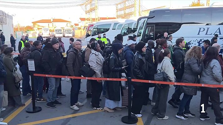 L'Informatiu - Resignació dels usuaris per les obres del túnel del Garraf