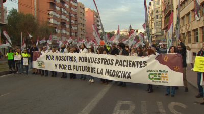 Los m�dicos vuelven a la huelga en la Regi�n por un Estatuto Marco propio