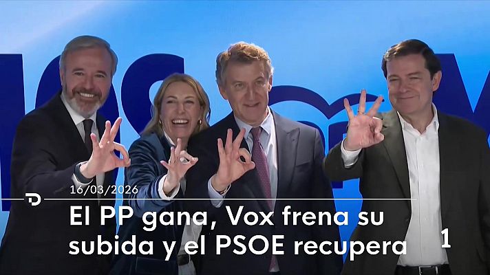 Telediario 1 - Telediario 1 en 4' - 16/03/26