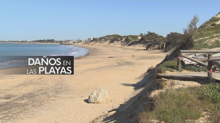 Noticias Andalucía - Daños en las playas