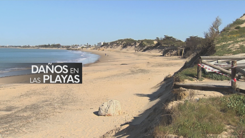 Daños en las playas - Noticias Andalucía | Ver