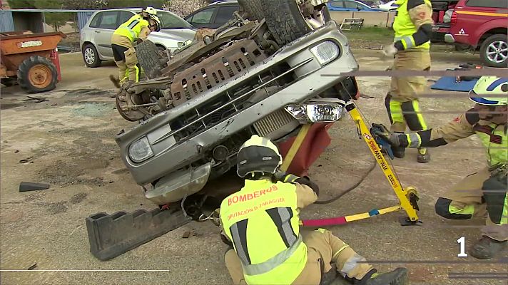 Noticias Aragón - Los bomberos de la Diputación Provincial de Zaragoza cumplen 50 años