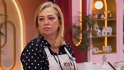Belén Esteban recrea el meme que todos los españoles tienen en WhatsApp en 'Top Chef'