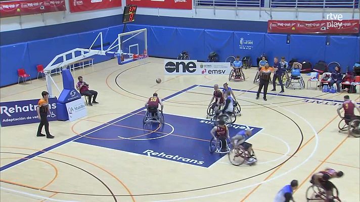 Baloncesto en silla de ruedas - Superliga BSR España. 16ª jornada: Rehatrans Getafe BSR - CD BSR Vistazul