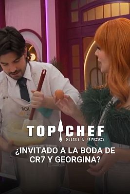 Top Chef: Dulces y Famosos - Roi será invitado a la boda de Cristiano Ronaldo y Georgina Rodríguez