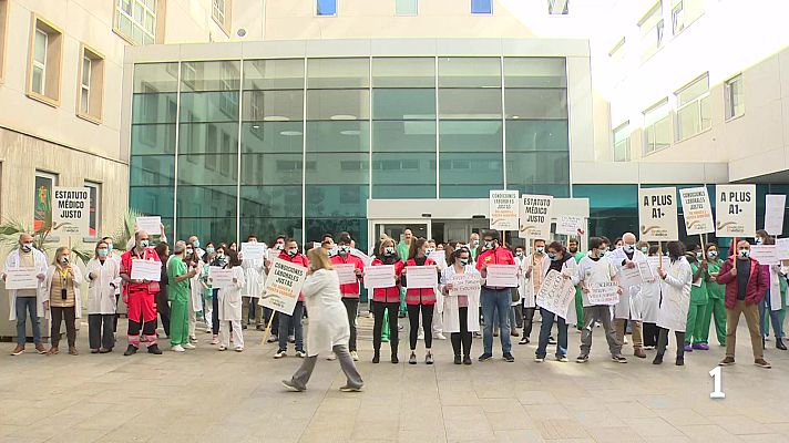 Informativo Telerioja - Prosigue la huelga de médicos