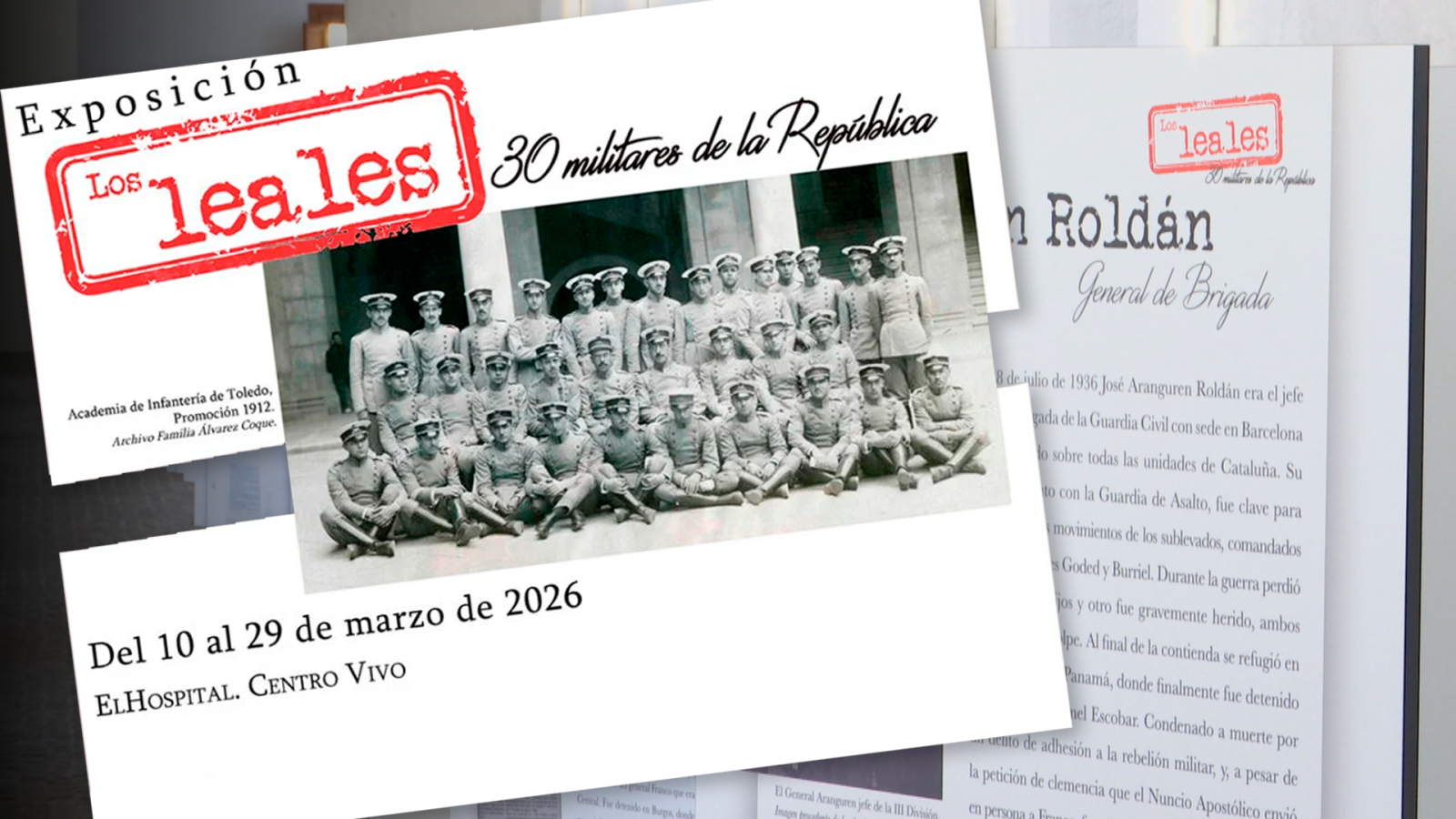 Exposición 'Los leales' en El hospital Centro vivo de Badajoz - Noticias de Extremadura | Ver