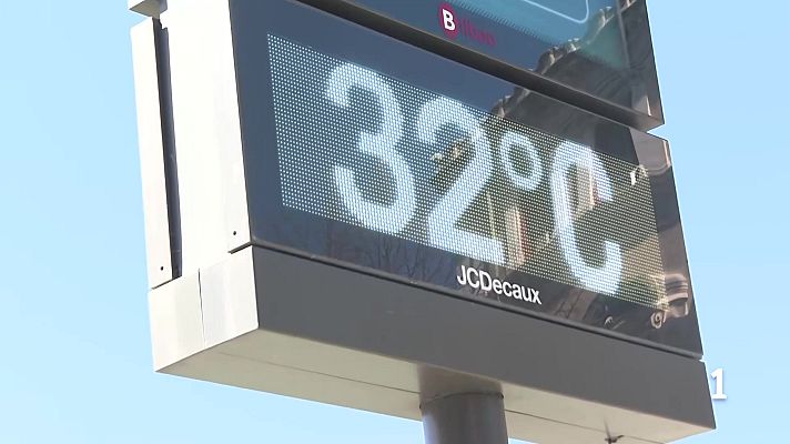 Telenorte - País Vasco - Jornada de intenso calor en Bilbao