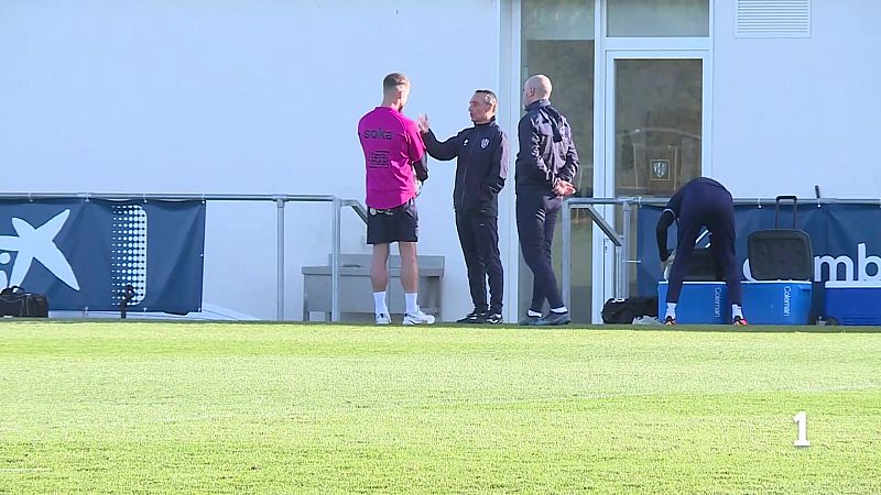 Oltra ya entrena a la S.D. Huesca - Noticias Aragón | Ver