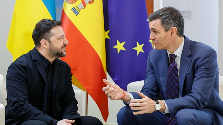  - Zelenski visita España tras pasar por Países Bajos, Francia, Rumanía y Reino Unido