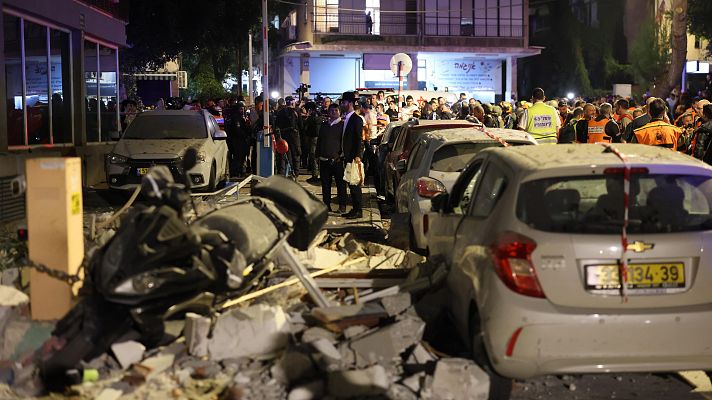 Diario 24 - Dos muertos por un ataque iraní contra una vivienda de Ramat Gan, Israel