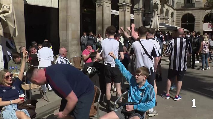 L'Informatiu - El Barça–Newcastle, partit d’alt risc per l’allau d’aficionats anglesos sense entrada