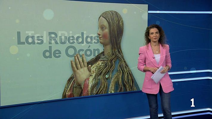 Informativo Telerioja - La virgen Inmaculada de las Ruedas de Ocón vuelve a casa
