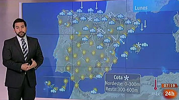 El tiempo - Sigue el frío en toda España