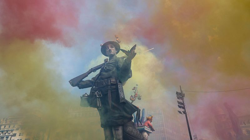 Mascletà del 19 de marzo desde la Plaza del Ayuntamiento de València - L'informatiu - Comunitat Valenciana | Ver