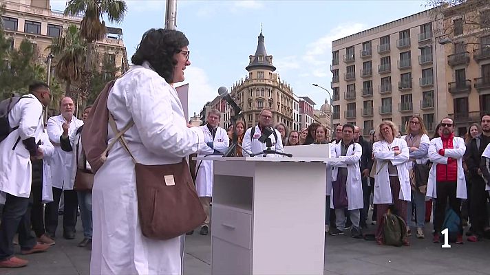 L'Informatiu - Nova jornada de vaga del col·lectiu mèdic