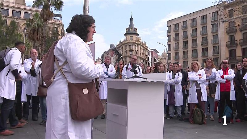 Nova jornada de vaga del col·lectiu mèdic