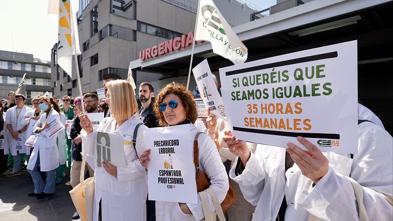 La huelga de médicos convocada a nivel nacional tiene también repercusión en Castilla y León - Noticias de Castilla y León | Ver