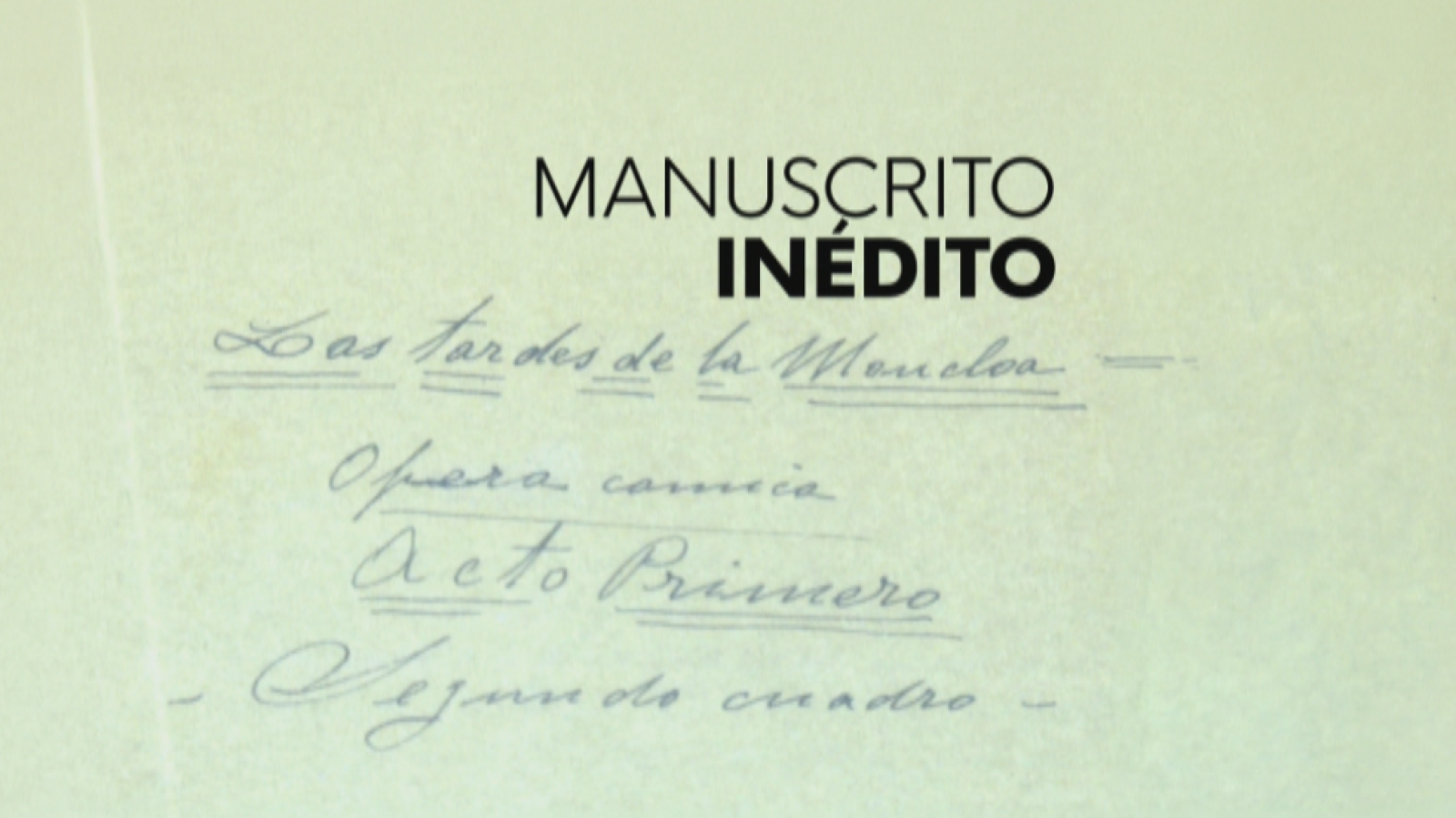 Nuevo manuscrito de los hermanos Machado - Noticias Andalucía | Ver