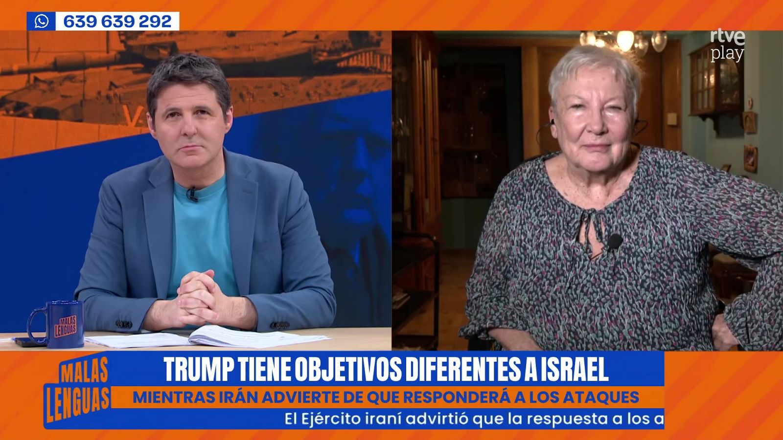 Teresa Aranguren analiza la política de Trump - Malas lenguas | Ver