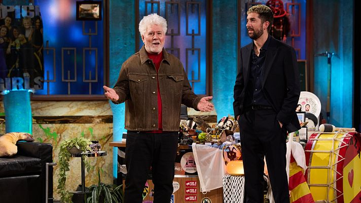 La Revuelta - El motivo que llevó a Almodóvar a decir su edad real