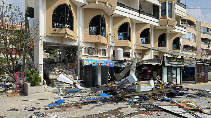 Telediario 2 - El Líbano, otro de los grandes frentes de la guerra en Oriente Medio