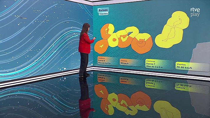 El tiempo - Máximas en aumento en la mitad suroeste peninsular y en descenso en el resto