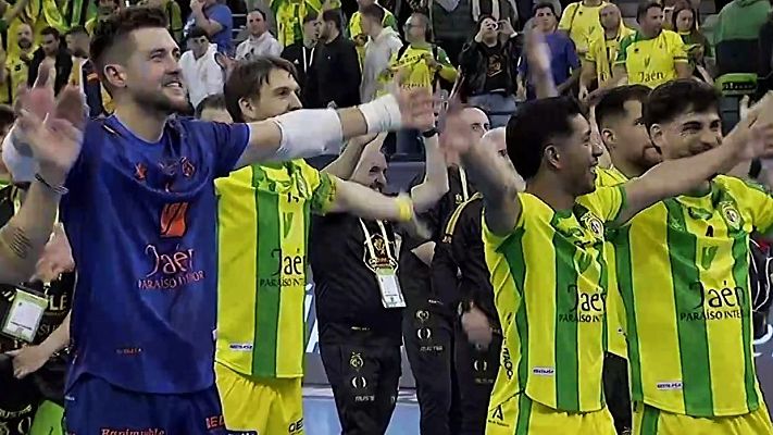 Fútbol Sala - Jaén Paraíso Interior muestra su idilio con la Copa de España y deja en la cuneta a ElPozo Murcia