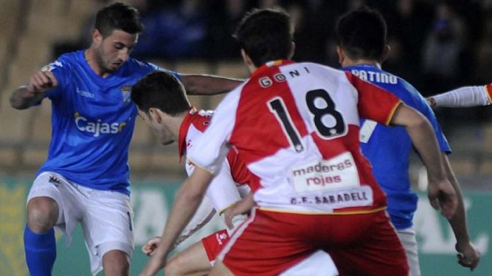  - El Sabadell gana en la prolongación con autogol del Xerez
