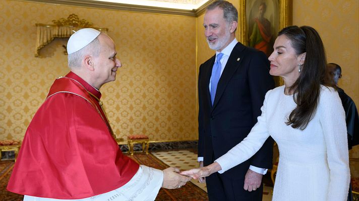 Informativo 24h - El rey recibe el título de protocanónigo de Santa María la Mayor tras reunirse con el papa