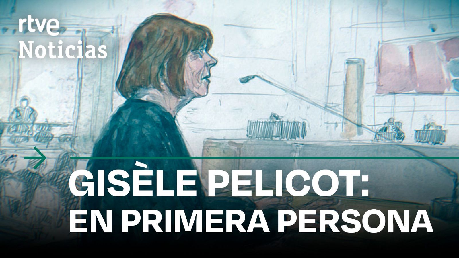 Entrevista Gisèle Pelicot en primera persona - RTVE Noticias Vídeo | Ver