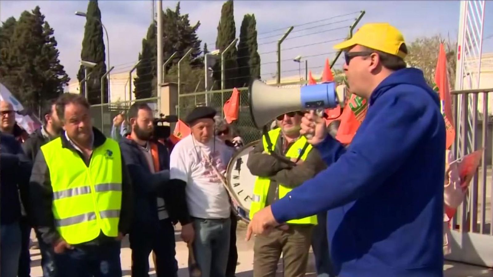 Protestas de las cuatro principales organizaciones agrarias en Aragón - Noticias Aragón | Ver