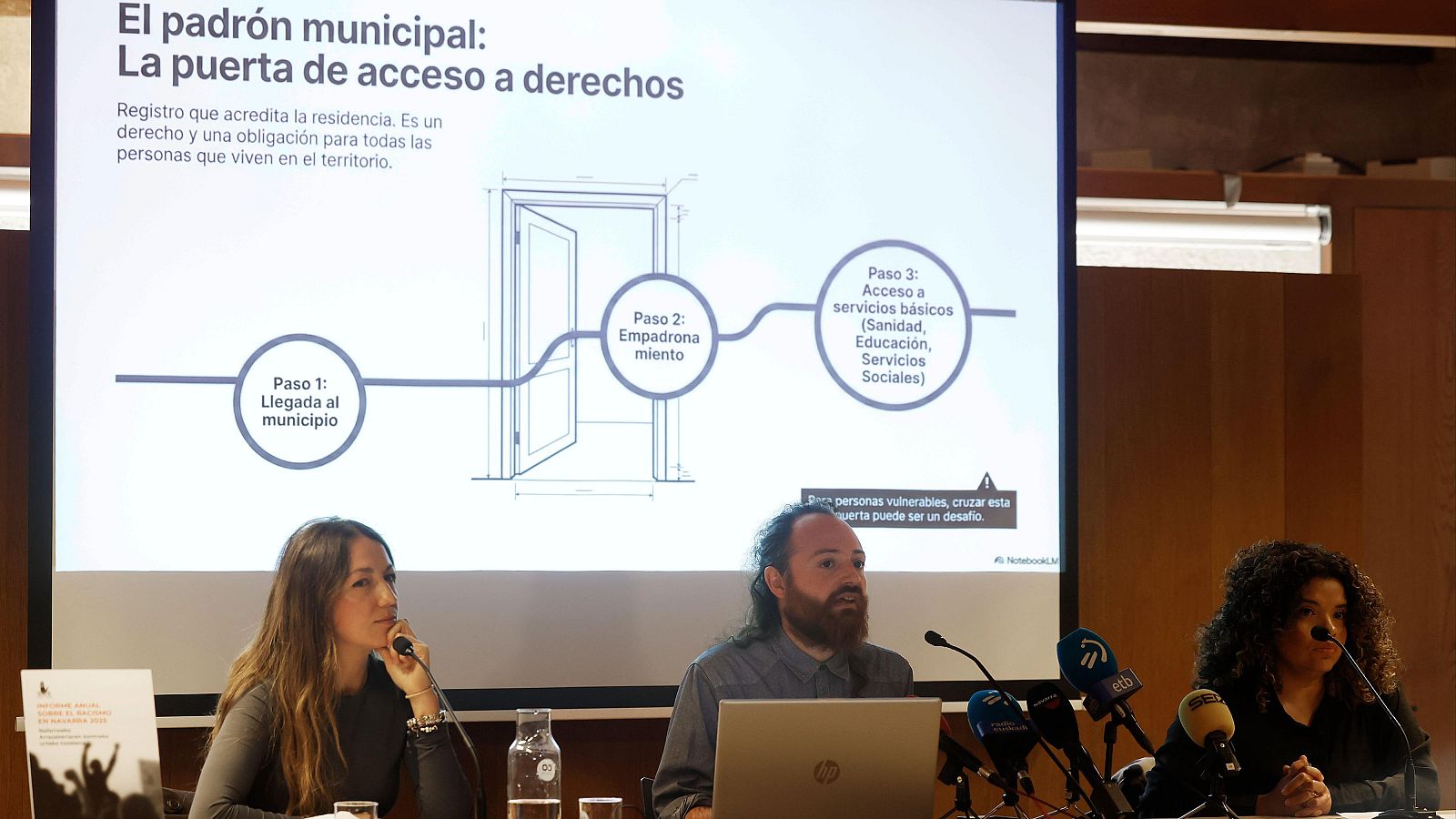 SOS Racimo alerta del crecimiento de conductas discriminatorias en Navarra - Telenavarra | Ver