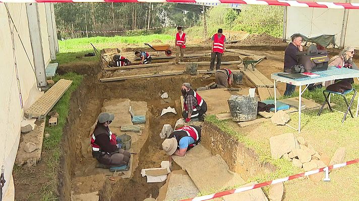 Panorama Regional - Avanzan los trabajos de exhumación en La Lloba