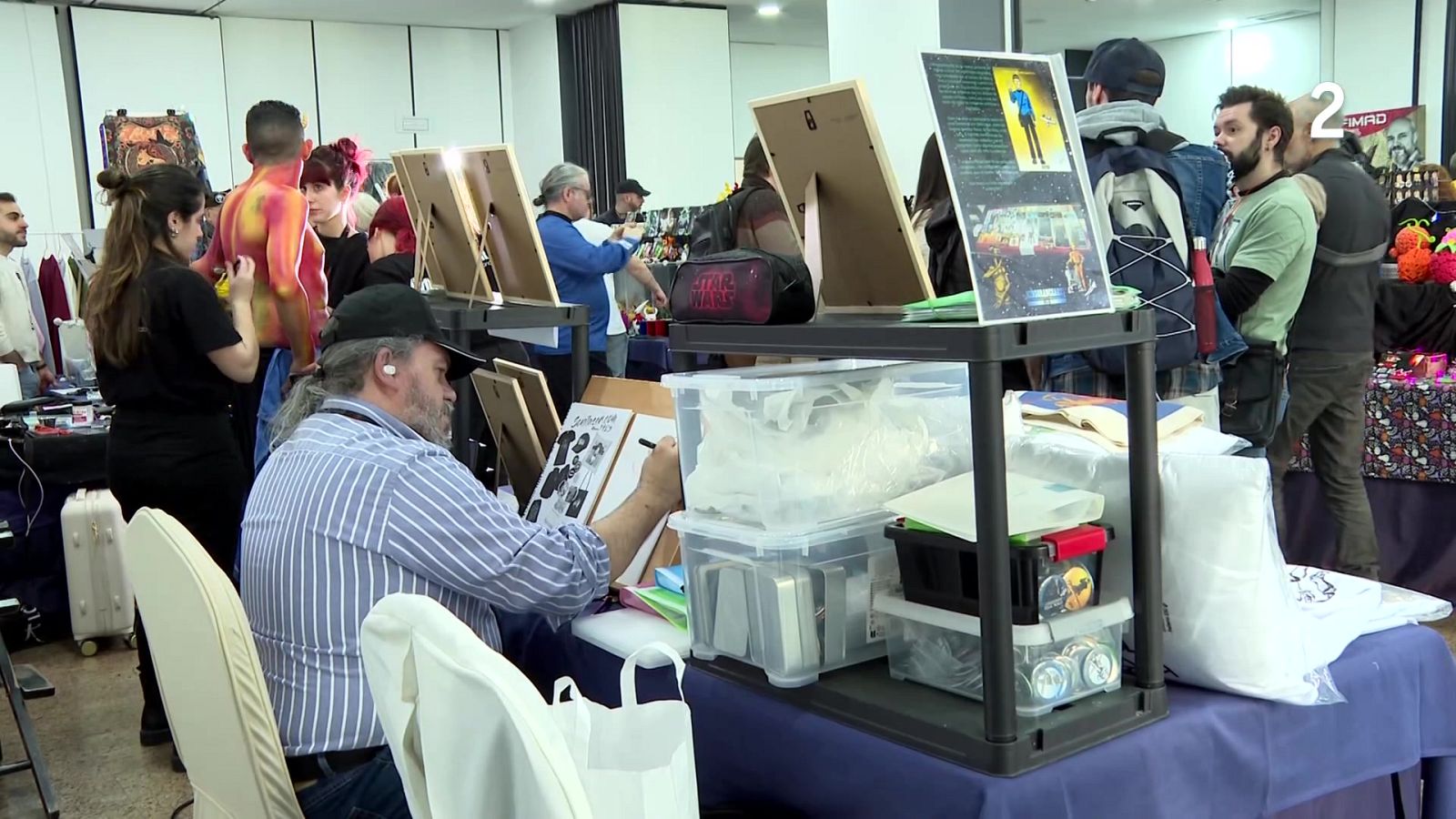 El ilustrador sordo Andrés Mingorance en CifiMad - En lengua de signos | Ver