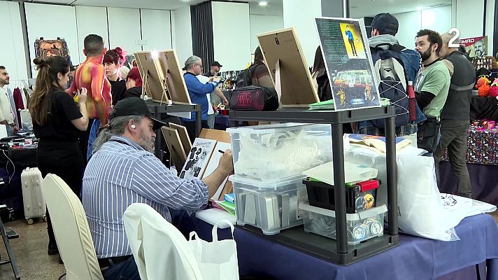 En lengua de signos - El ilustrador sordo Andrés Mingorance en CifiMad