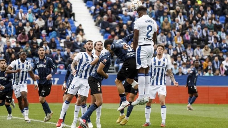CD Legan�s - AD Ceuta: resumen de la 31� jornada de Liga | Segunda | Ver