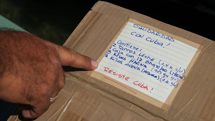 Telediario Fin de Semana - La iniciativa internacional 'Nuestra América' parte hacia Cuba con ayuda humanitaria