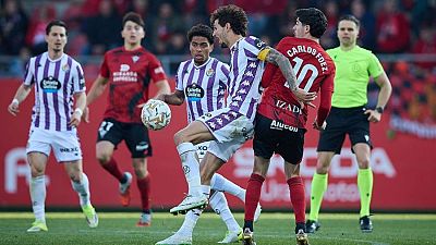 Mirandés - Valladolid: resumen del partido de la 31ª jornada de Liga | Segunda