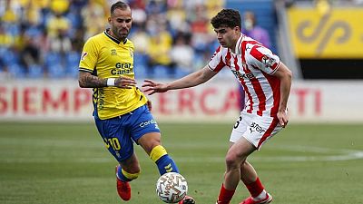 Las Palmas - Sporting: resumen del partido de la 31ª jornada de Liga | Segunda