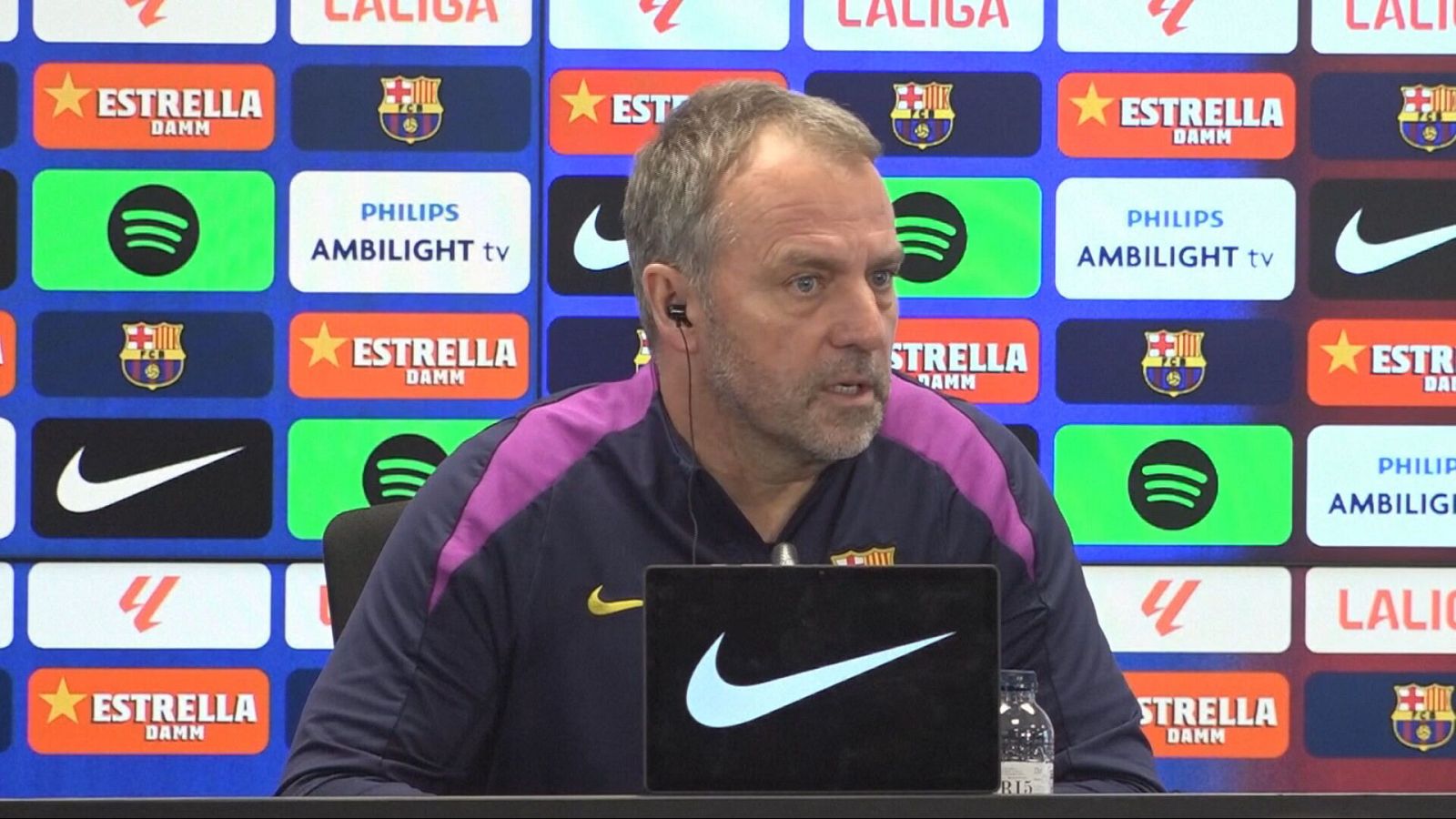 Flick :" Estoy contento por la llamada de Joan García a la selección" | Ver