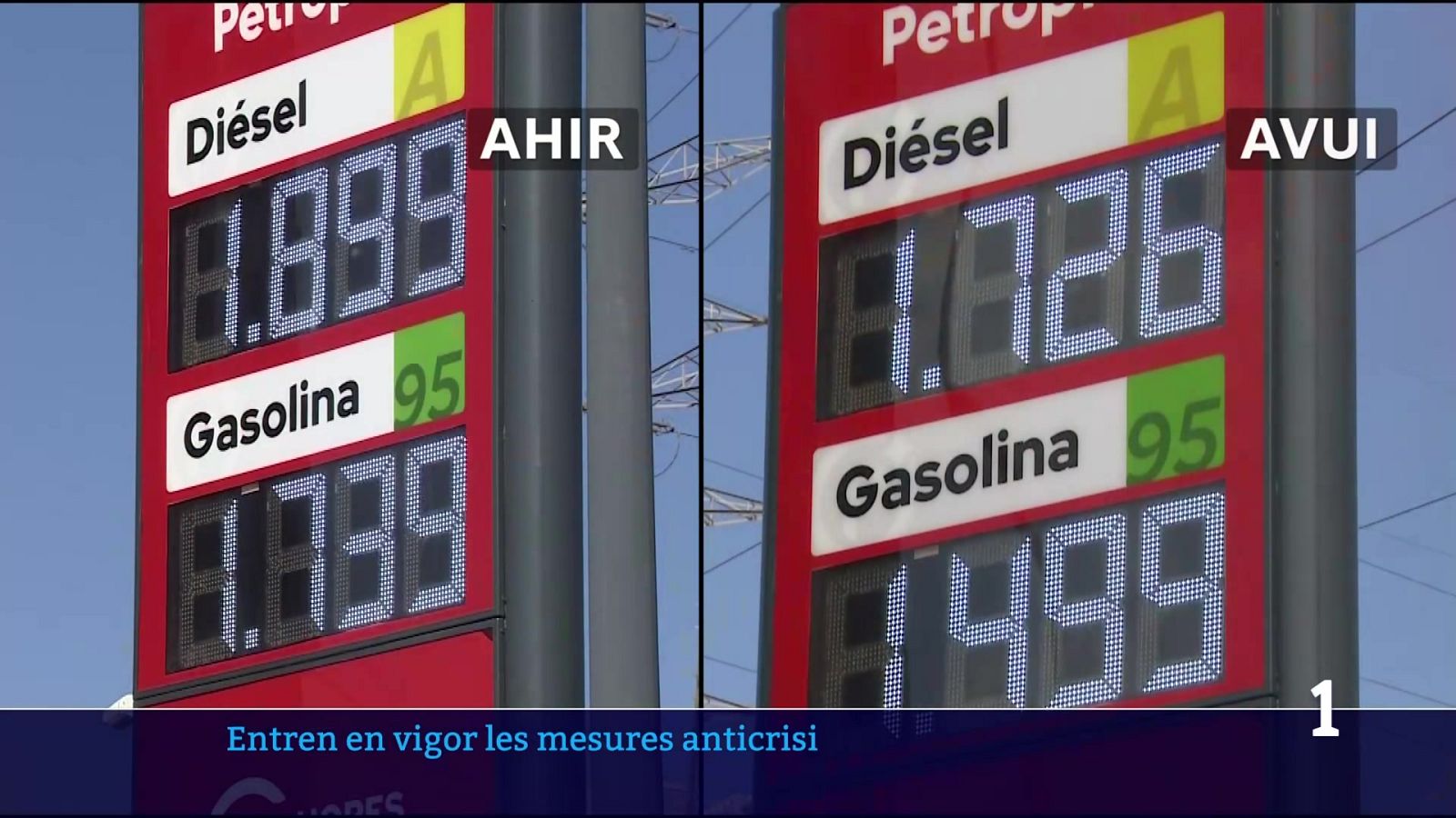Baixa l'IVA dels carburants i alleuja el preu del combustible