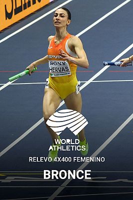 España, bronce en el relevo femenino 4x400 del Mundial de atletismo en pista cubierta