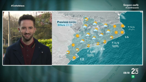 Dia Meteorol�gic Mundial de temps primaveral: sol, nuvolades i ruixats de tarda