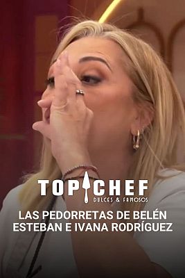 Top Chef: Dulces y Famosos - Belén Esteban vacila a Ivana Rodríguez: "Toma ya, tu primera pedorreta"