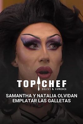 Top Chef: Dulces y Famosos - Samantha Ballentines y Natalia Rodríguez olvidan emplatar las galletas: "Menos justificar y más emplatar"