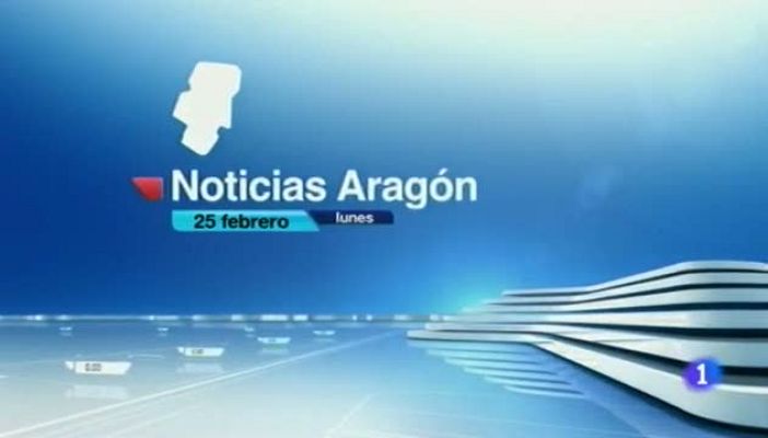 Noticias Aragón - Aragón en 2' - 25/02/13